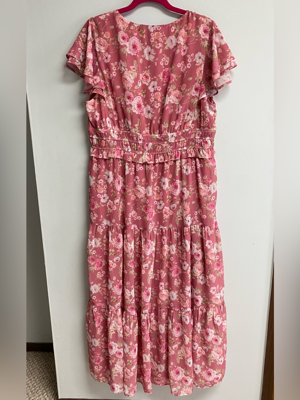 STUNNING ARULA FLORAL MAXI DRESS - SIZE 1X (A) - Picture 13 of 14